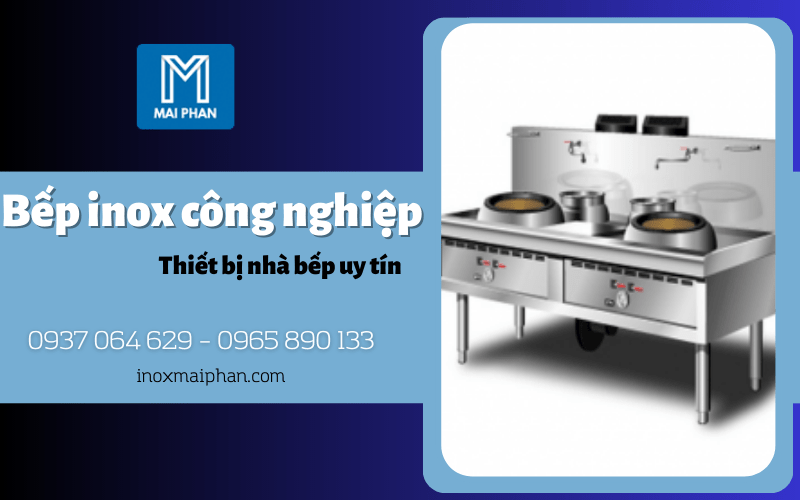 bếp inox công nghiệp