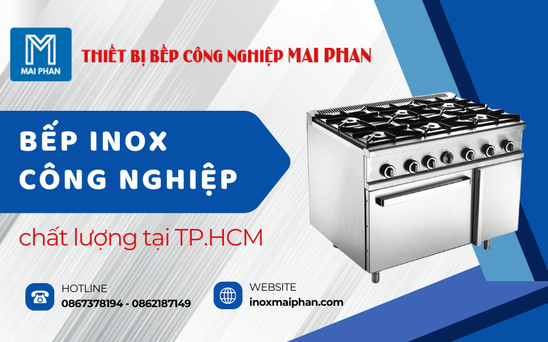 bếp inox công nghiệp