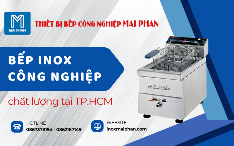 bếp inox công nghiệp