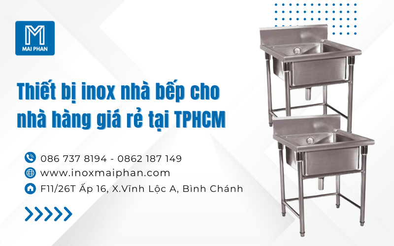 Thiết bị inox nhà bếp