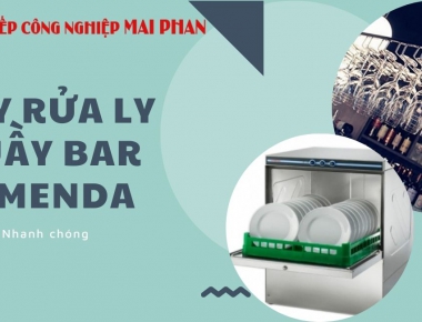 Máy rửa ly quầy bar Comenda – cứu tinh của Bartender